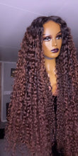 Load image into Gallery viewer, 36 Inches Ready to Wear Closure Human Hair wig with highlights
