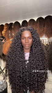 Very full Pure Raw Donor Human Hair 5x5 HD Lace Closure