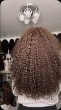 Load image into Gallery viewer, 7x5 Lace Natural Hairline Human Hair wig chocolate colour
