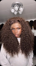 Load image into Gallery viewer, 7x5 Lace Natural Hairline Human Hair wig chocolate colour
