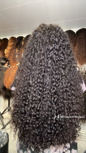 Very full Pure Raw Donor Human Hair 5x5 HD Lace Closure