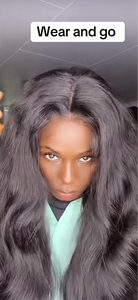 ( Wear and Go) Layers 5x5 HD Lace Raw Human Hair