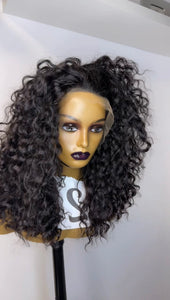 Single Donor Raw Human Hair Wig ( HD Frontal Wig  )