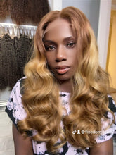 Load image into Gallery viewer, Bouncy layers 5x5 HD Lace Raw Human Hair
