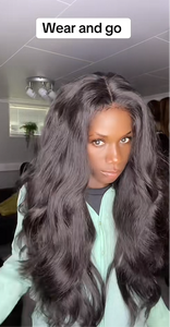 ( Wear and Go) Layers 5x5 HD Lace Raw Human Hair