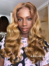 Load image into Gallery viewer, Bouncy layers 5x5 HD Lace Raw Human Hair
