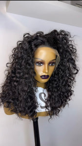 Single Donor Raw Human Hair Wig ( HD Frontal Wig  )