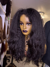 Load image into Gallery viewer, Very Natural Raw Human Hair Kinky with 4c Baby Hairs HD Lace 5x5 Closure layers
