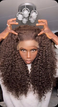 Load image into Gallery viewer, 7x5 Lace Natural Hairline Human Hair wig chocolate colour
