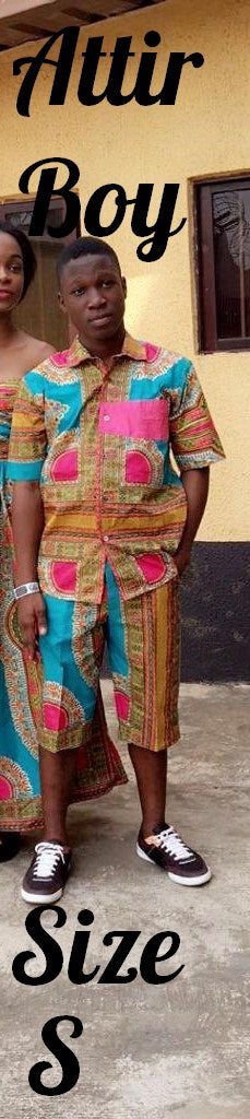 African Native Outfit For Children