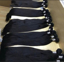 Load image into Gallery viewer, Straight Human hair bundles 3- With a closure or frontal
