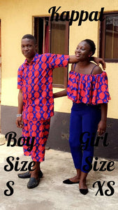 African Native Outfit For Children