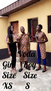 African Native Outfit For Children