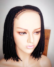 Load image into Gallery viewer, Simple Bob Braids Wig (Handmade Wig)
