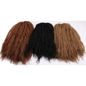 Afro Marley Hair Braids (Natural Looking)