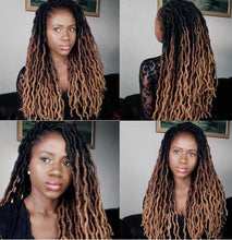 Load image into Gallery viewer, Ombré Crochet Locs (Beautiful Hair)
