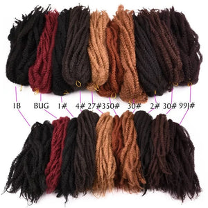 Afro Marley Hair Braids (Natural Looking)