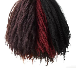 Afro Marley Hair Braids (Natural Looking)