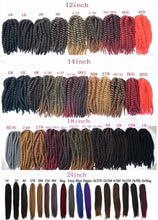 Load image into Gallery viewer, 12 inches Havana Crochet Twist
