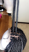 Load image into Gallery viewer, Everyday Simple Bob Braided Wig (Handmade Wig)
