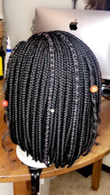 Load image into Gallery viewer, Everyday Simple Bob Braided Wig (Handmade Wig)
