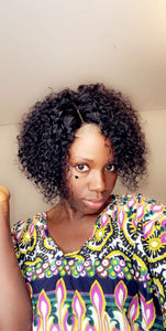 Easy Human Hair Wig// Ready To Ship