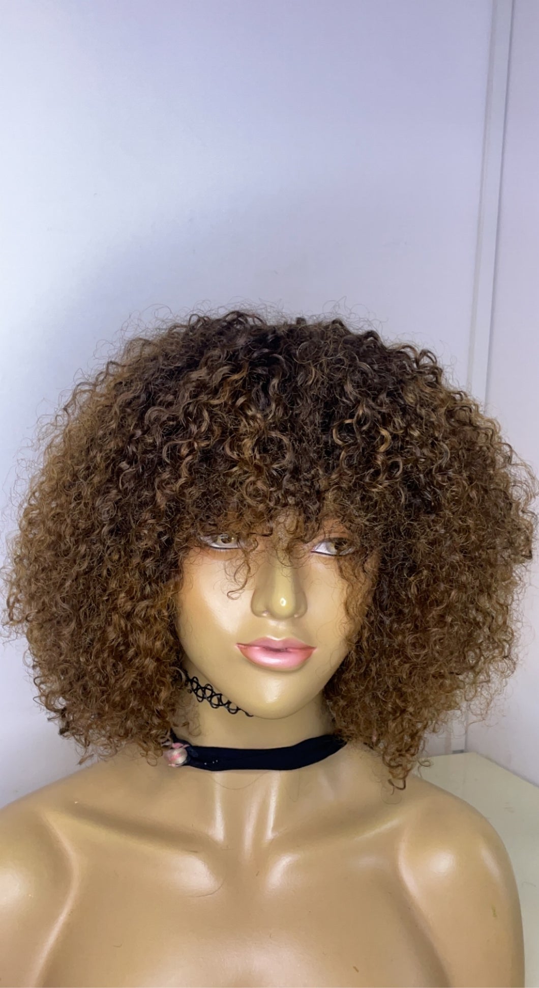 Bang Human Hair Wig