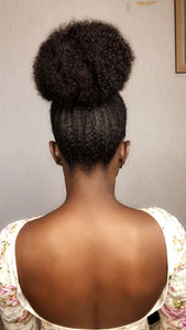 Ponytail Drawstring Natural Looking Human Hair